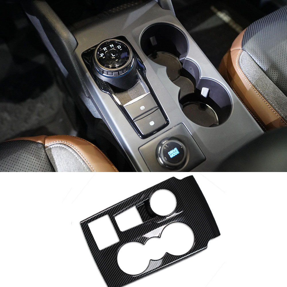Fit for Ford Bronco Sport 2021 2022 2023 2024 Gear Shift Knob Console Panel Cup Holder Cover Trim