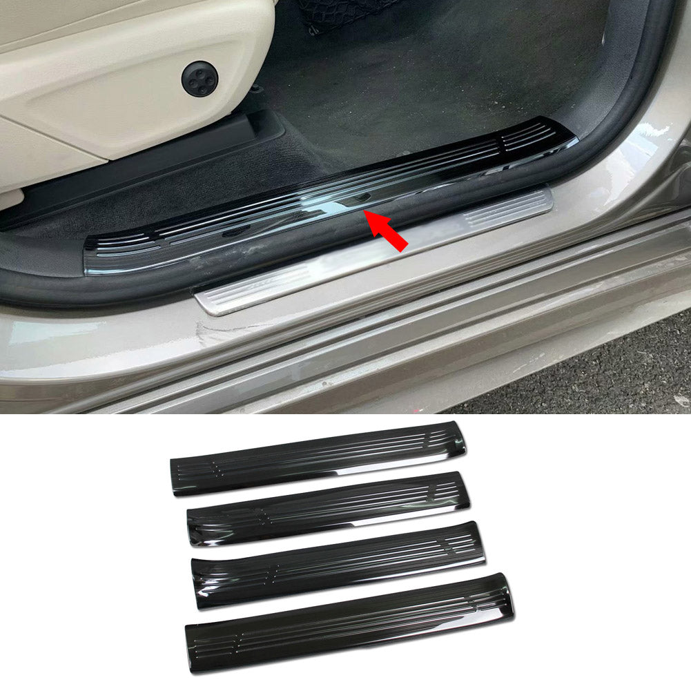 For Benz New GLS 450/580 2020 2021 Inside Door Sill Scuff Plate Guard Cover Trims
