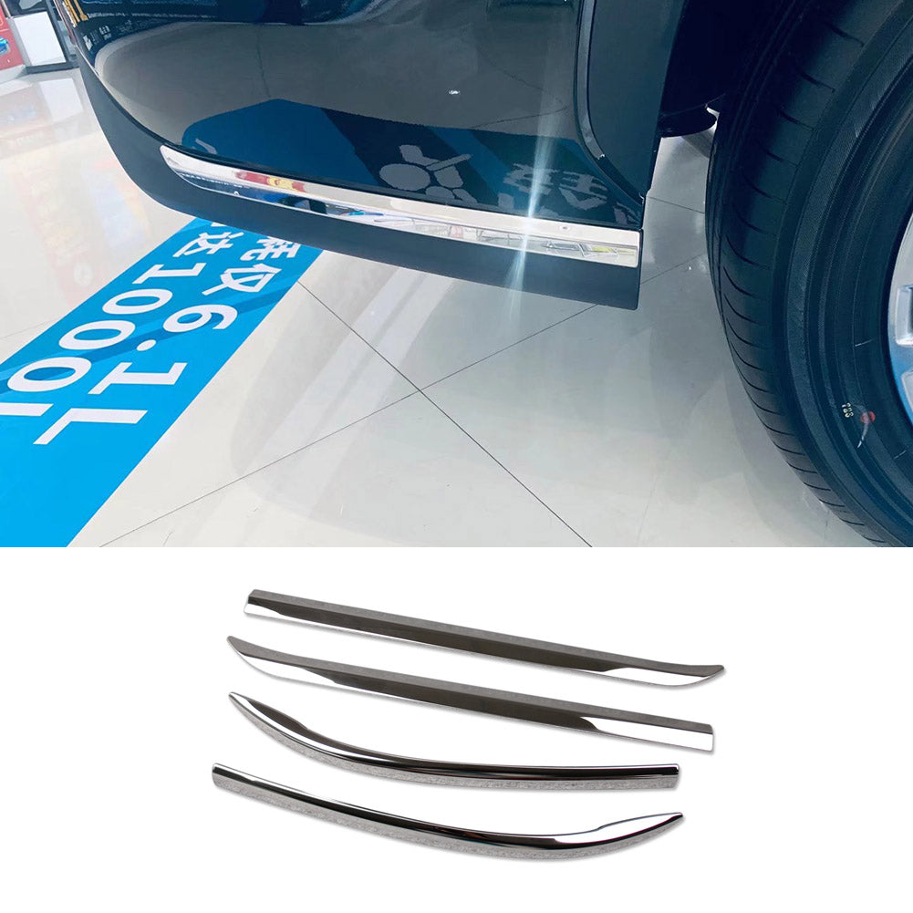 Fit for Toyota Highlander 2020 2021 2022 Front+Rear Bumper Corner Protection Cover Trims