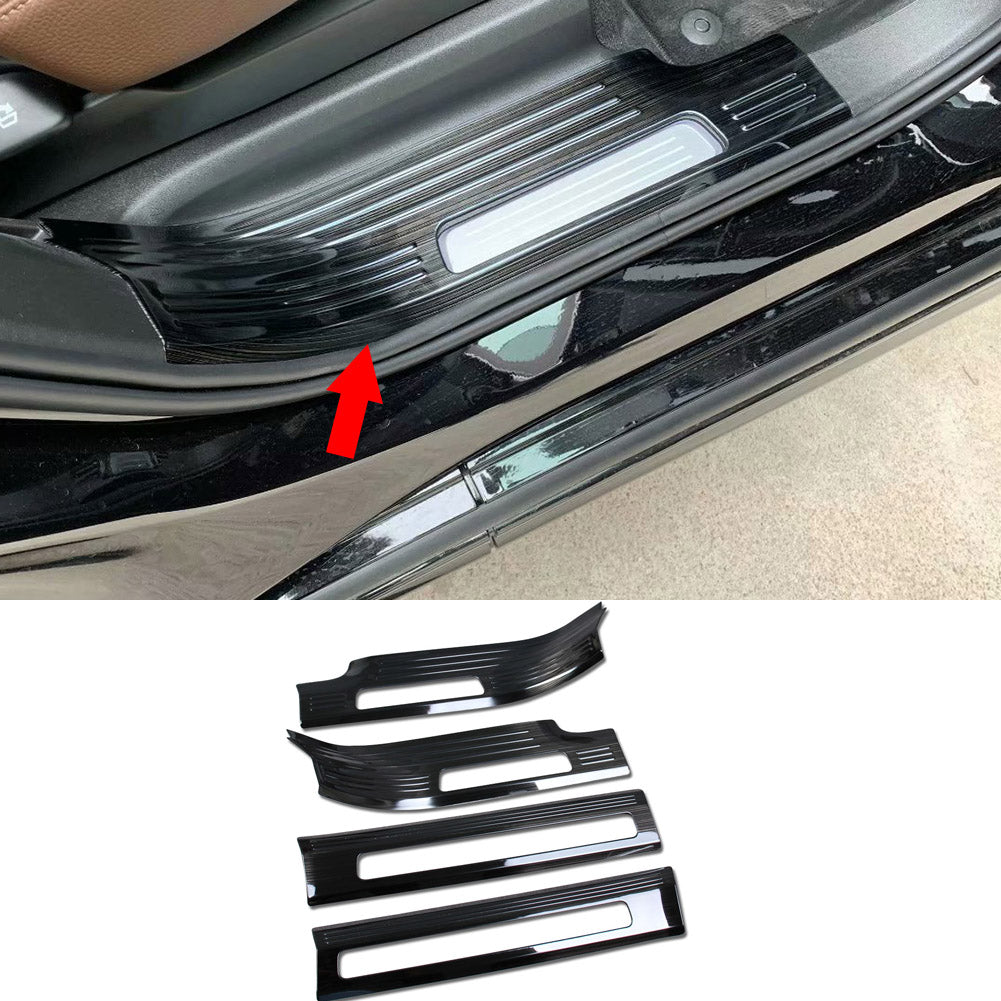 Fit for Volvo XC90 2016 2017 2018 2019 2020 2021 Inside Door Sill Plate Cover Trims
