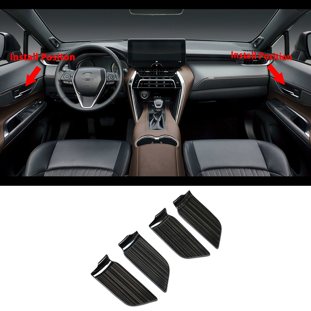 Fit for Toyota VENZA 2021 2022 2023 2024 Interior Door Handle Bowl Panel Cover Trims