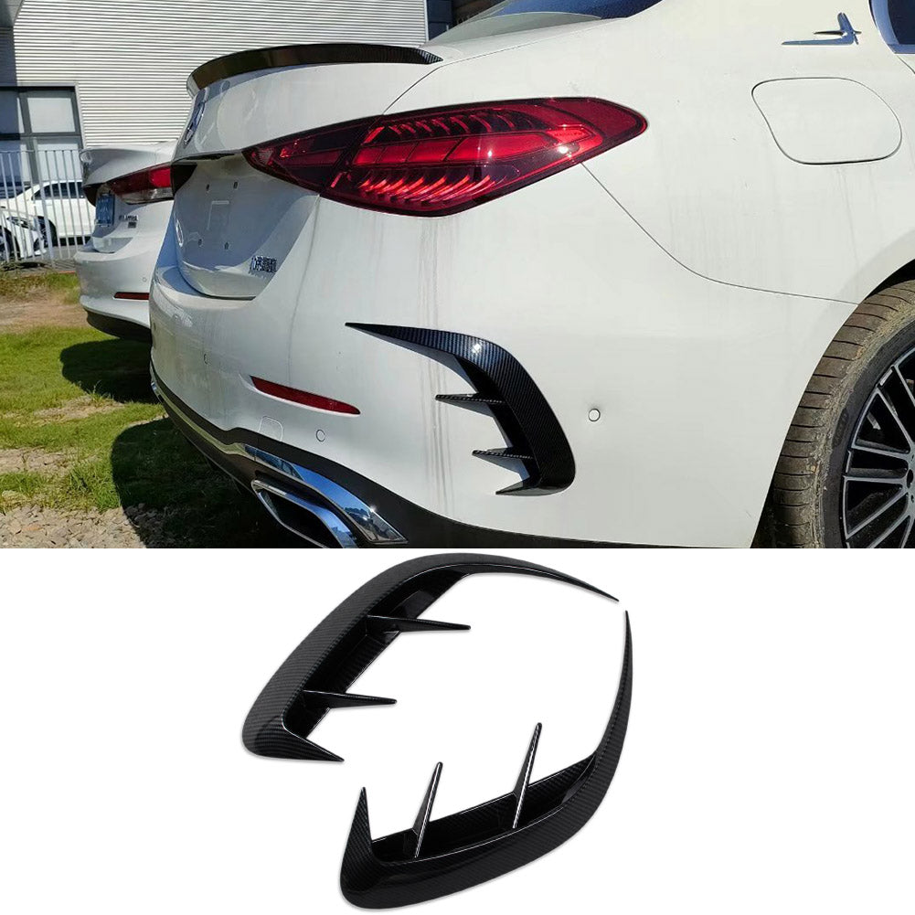 For Mercedes-Benz 2022 New C-Class C300 C200 C220d AMG Rear Side Fender Vent Air Outlet Bezel Cover Trim