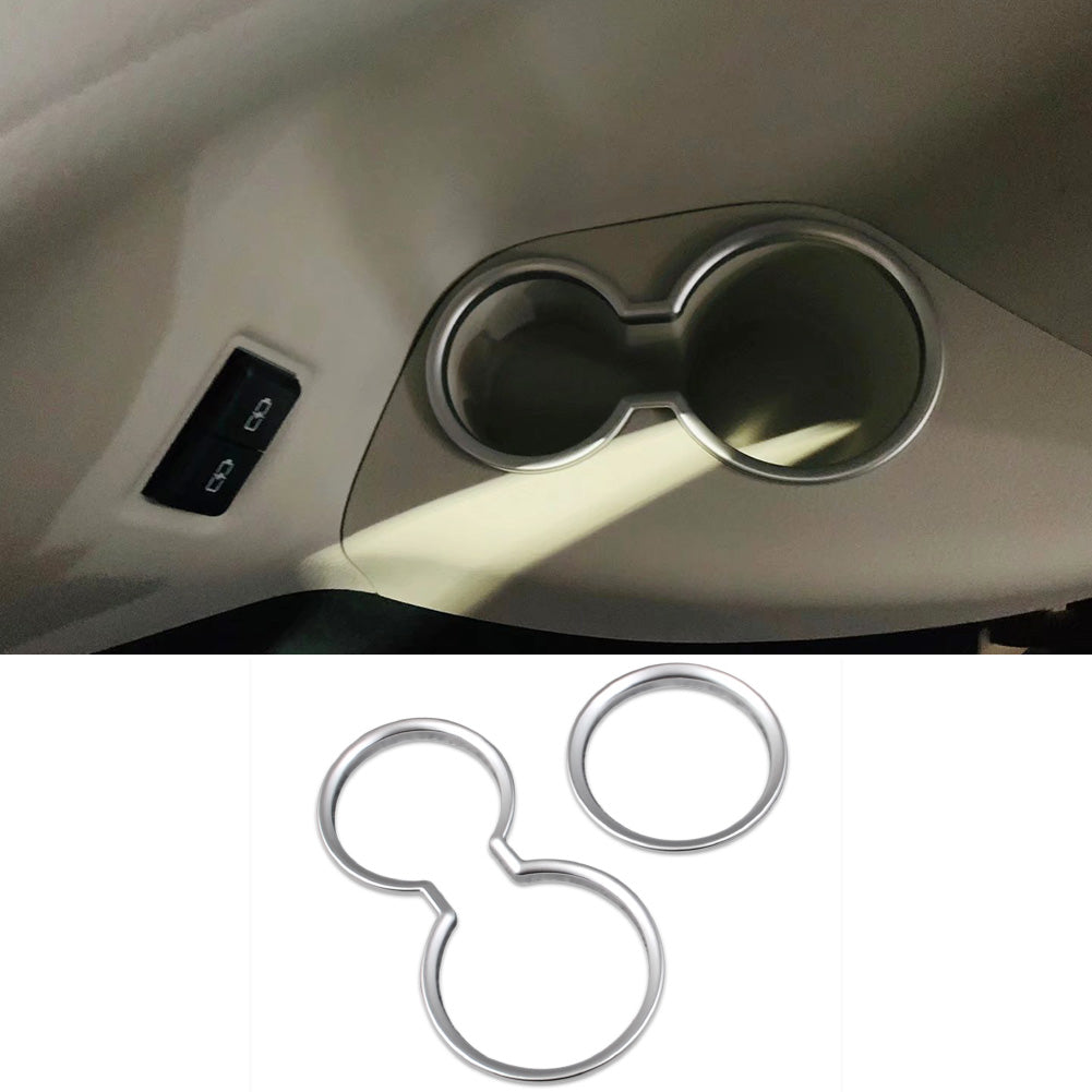Fit for Toyota 2021 2022 2023 Sienna Rear Seat Cup Holder Cover Trims