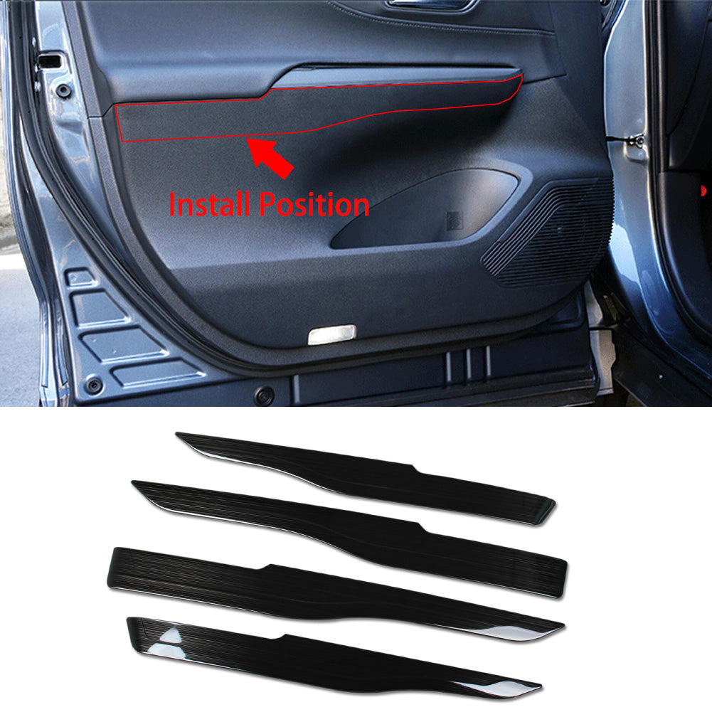 Fit for Toyota VENZA 2021 2022 2023 2024 Interior Door Panel Armrest Cover Trims