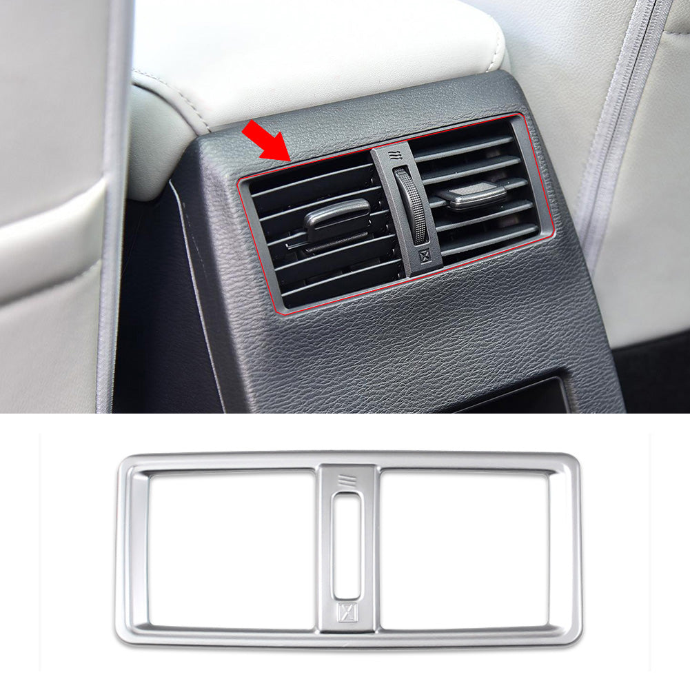 Fit for Mitsubishi New Outlander 2022 2023 Interior Rear Seat Air Condition Vent Outlet Panel Cover Trim