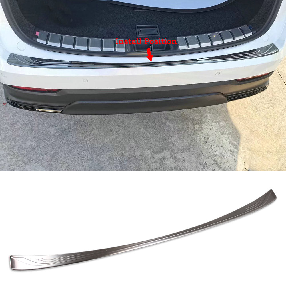 Fit for Lexus New NX 250/350/350 F Sport/350h/450h+/450h+ F Sport 2022 2023 2024 Rear Outside Bumper Sill Plate Guard Cover Trim