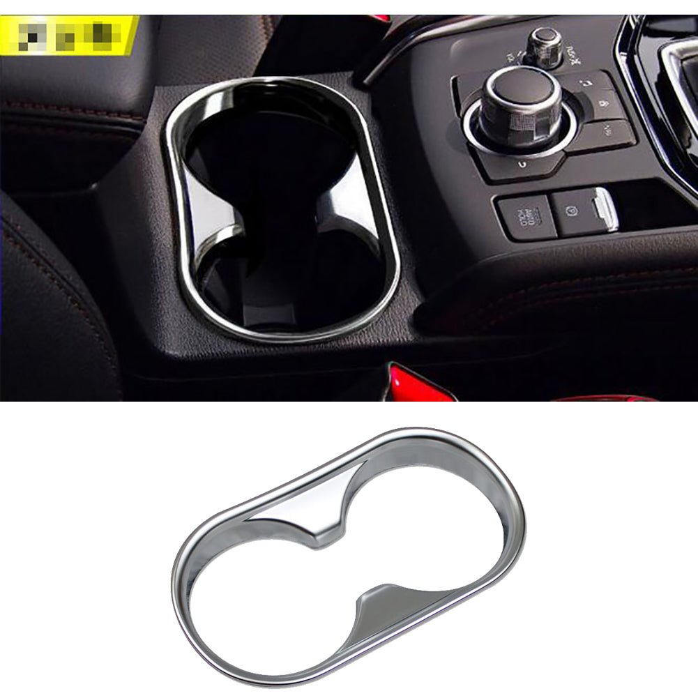 Fit for Mazda 2017 2018 2019 2020 2021 2022 CX-5 CX5 Matte Interior Console Cup Holder Cover Trim