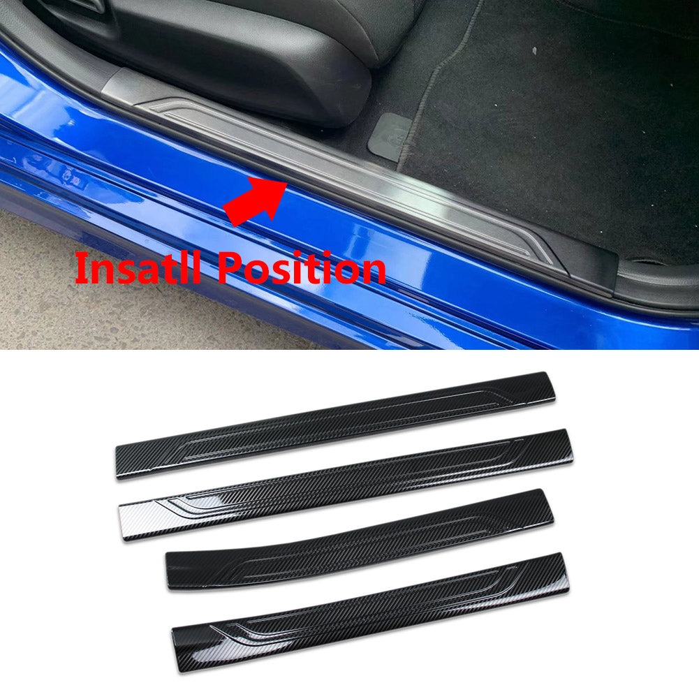 Fit for Honda New Civic 2022 Inside Door Sill Plate Cover Trims
