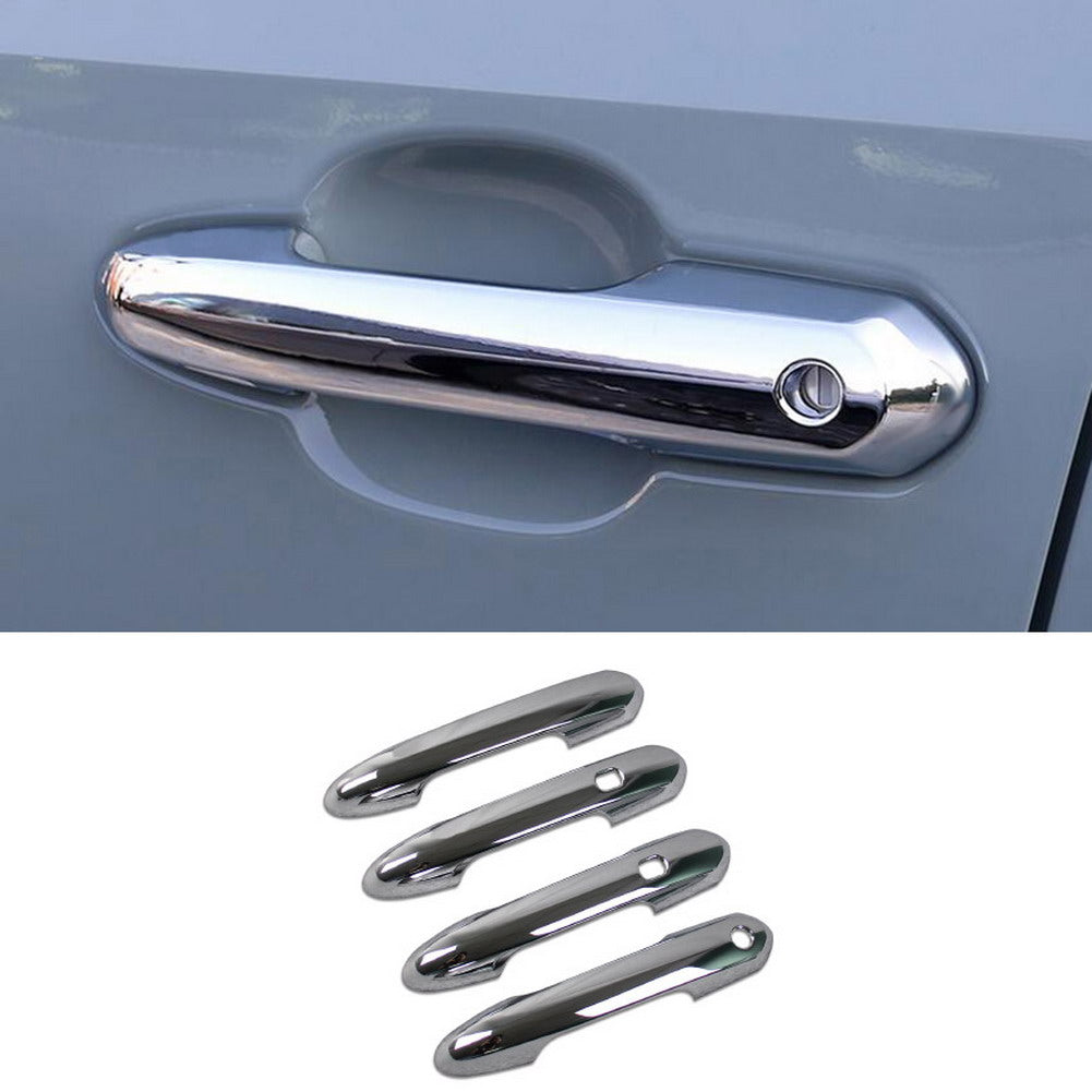 Fit for Toyota 2021 2022 2023 Sienna LE Model Chrome Door Handle Cover Trims ABS