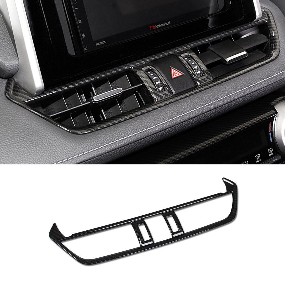 For Toyota RAV4 2019 2020 2021 2022 Interior Front Center Air Condition Vent Outlet Cover Trim ABS