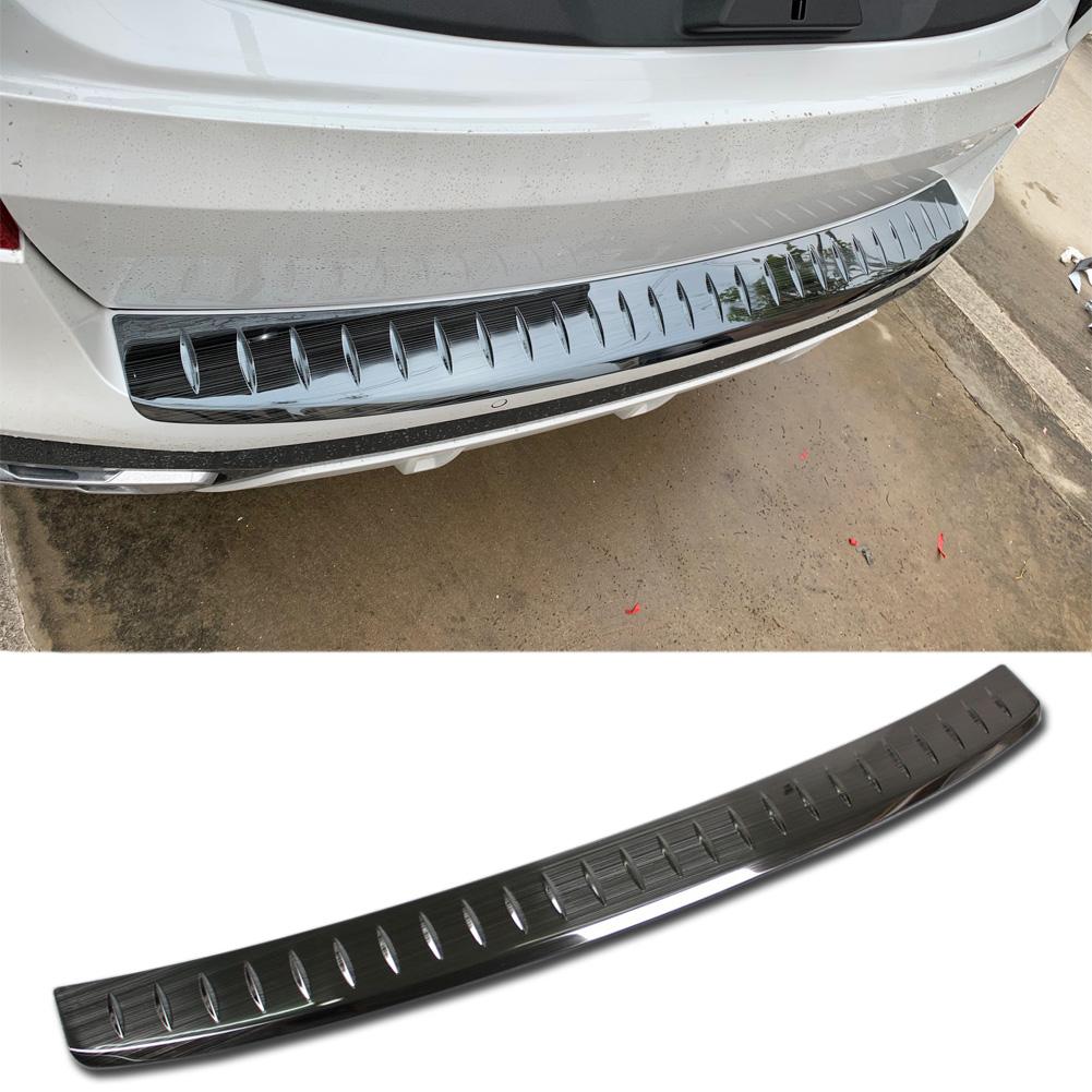 Fit for BMW 2019 2020 2021 New X5 G05 Rear Bumper Sill Plate Guard Cover Trim Stainless Steel
