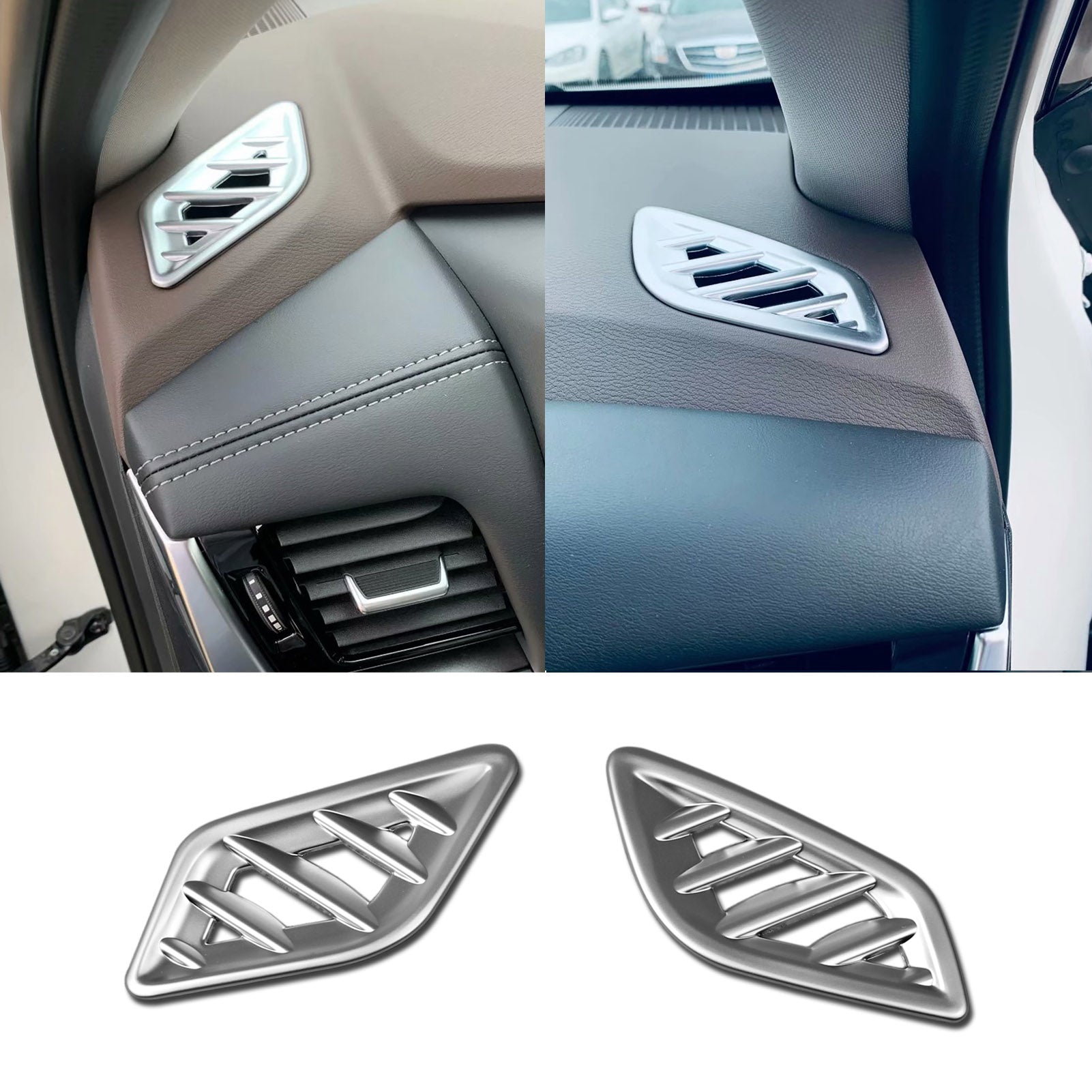 Fit for Nissan New Rogue 2021 Interior Front Upper Air Condition Vent Outlet Cover Trims