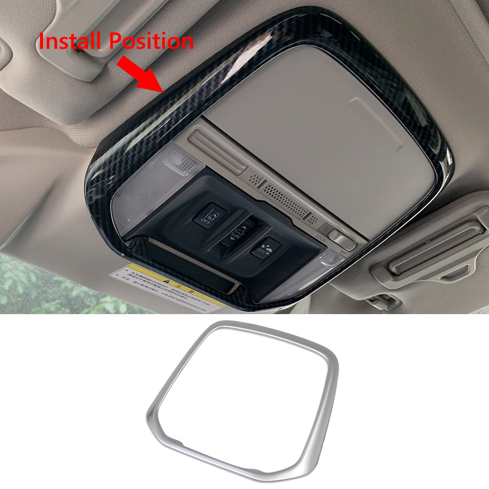 Fit For Subaru 2019 2020 2021 2022 Forester Front Reading Light Ceilling Map Frame Trim ABS