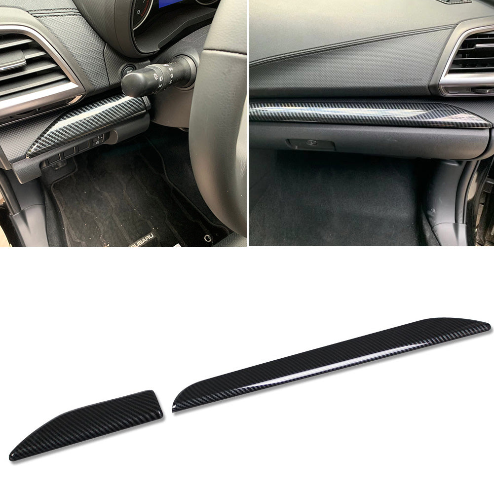 Fit for Subaru 2019 2020 2021 Forester Center Console Dashboard Molding Cover Trims