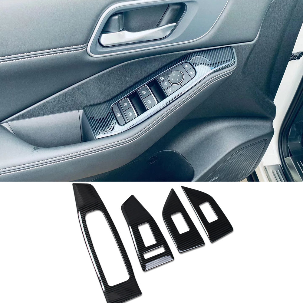 Fit for Nissan Rogue 2021 2022 S SV SL Chrome Rear Bumper Trunk Lid Moulding Guard Cover Trim ABS