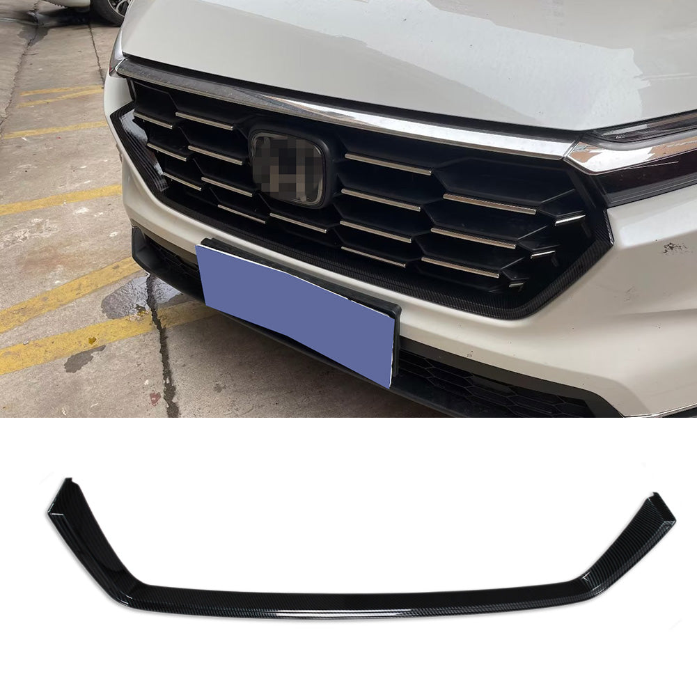 Honda CRV CR-V 2023 Front Grill Grille Mesh Cover Trims Carbon Fiber Pattern