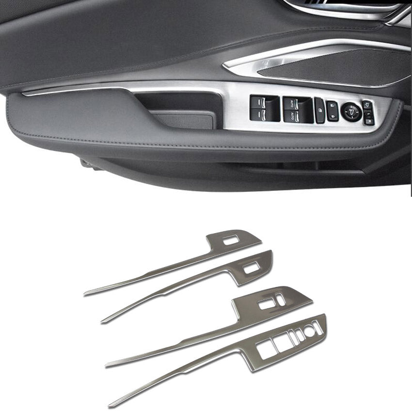 Fit For Acura New RDX 2019 2020 2021 2022 Interior Window Switch Console Panel Trims