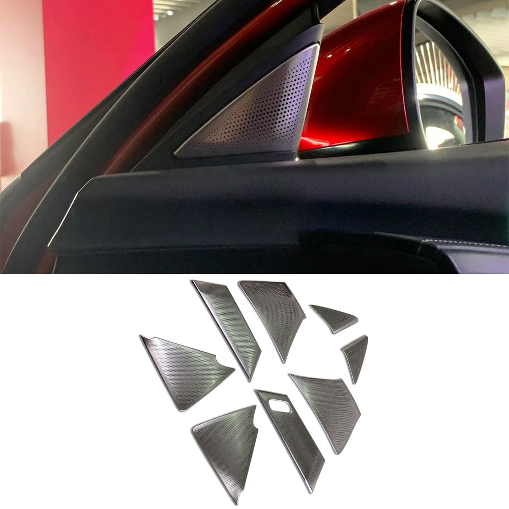 Fit for Mazda CX-30 CX30 2020 2021 2022 Door Speaker Sound Panel Cover Trims