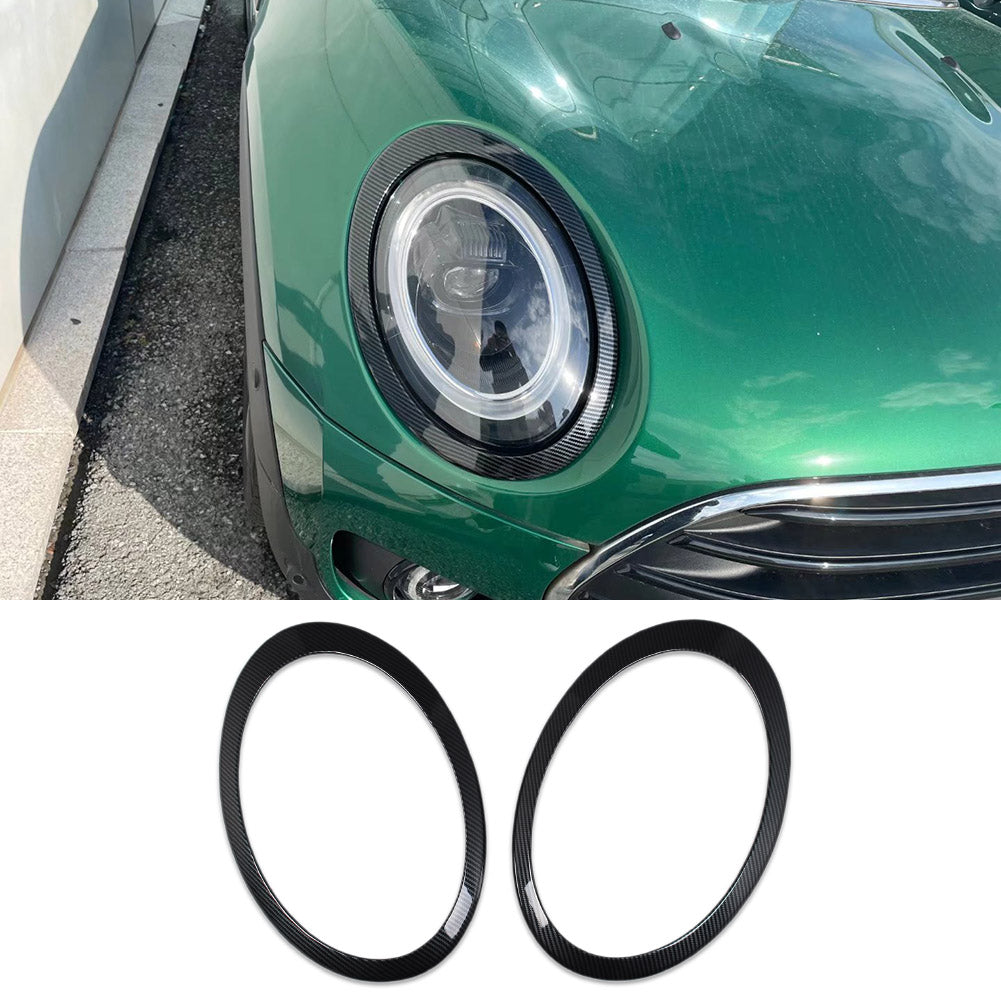 Fit For Mini Clubman 2022 2023 Headlight Front Light Eyelid Molding Cover Trim