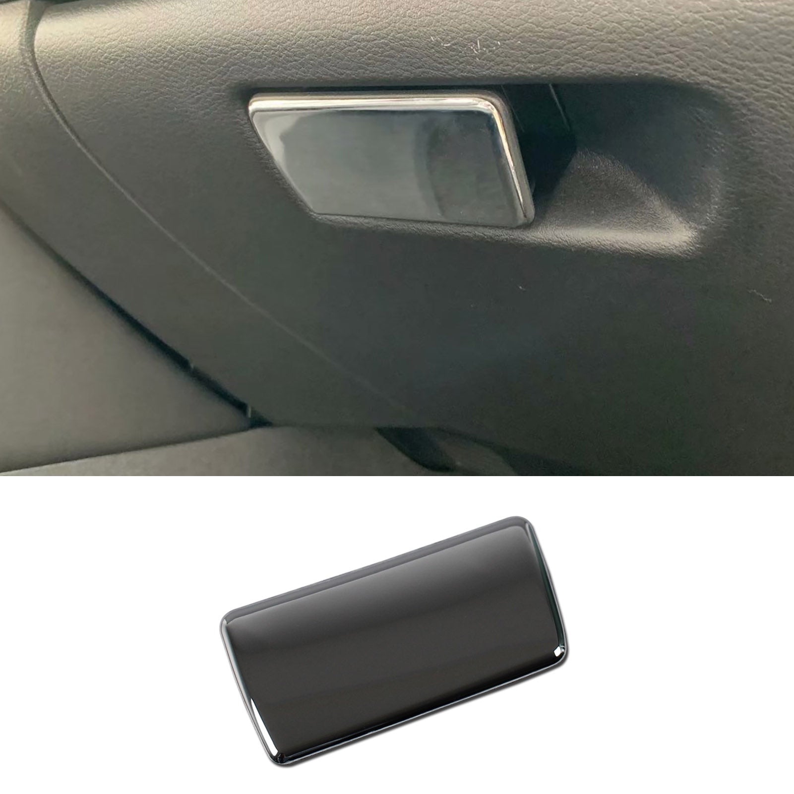 Fit for Nissan New Rogue 2021 2022 Interior Front Glove Box Door Handle Panel Cover Trim