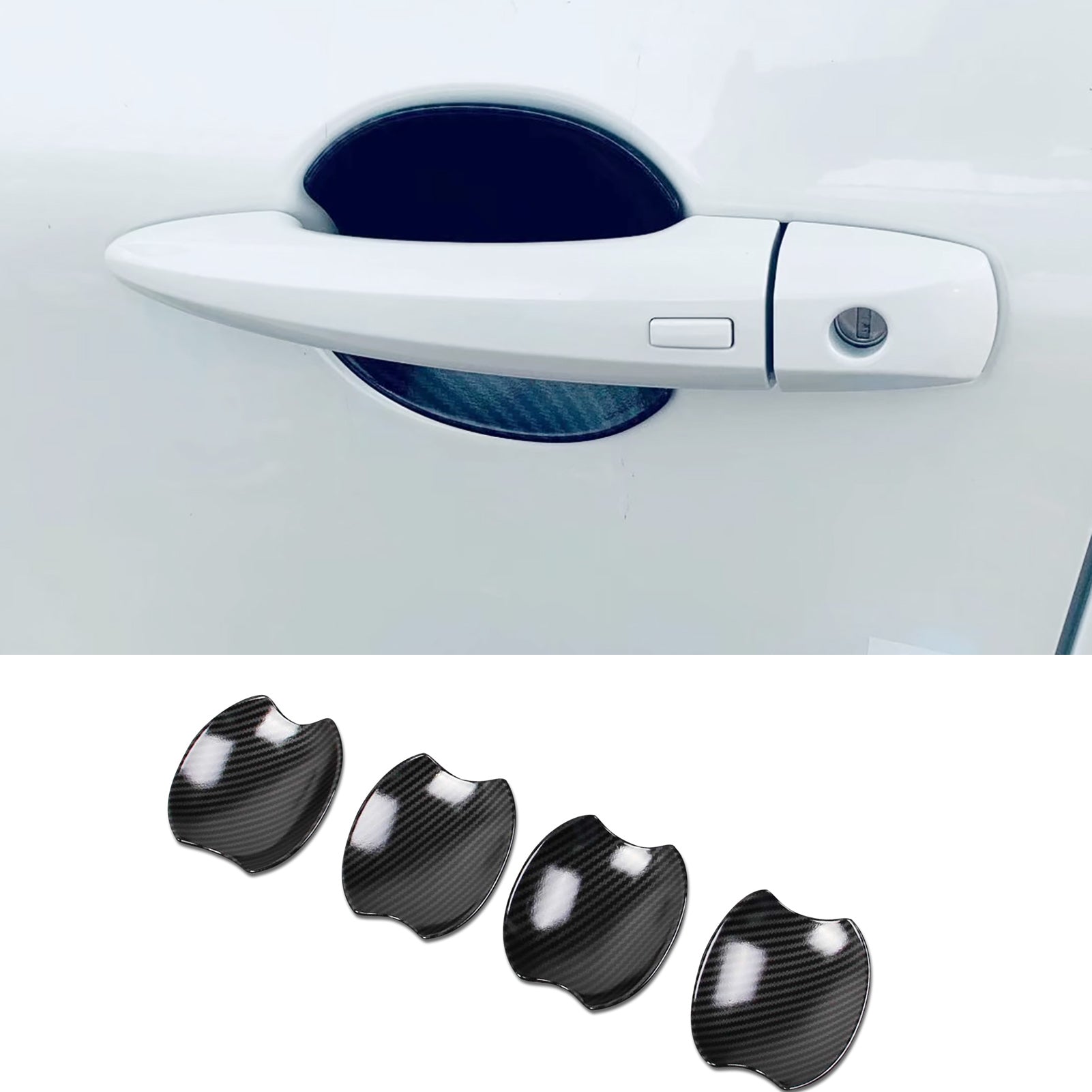 Fit for Nissan New Rogue 2021 2022 Door Bowl Handle Cover Trims