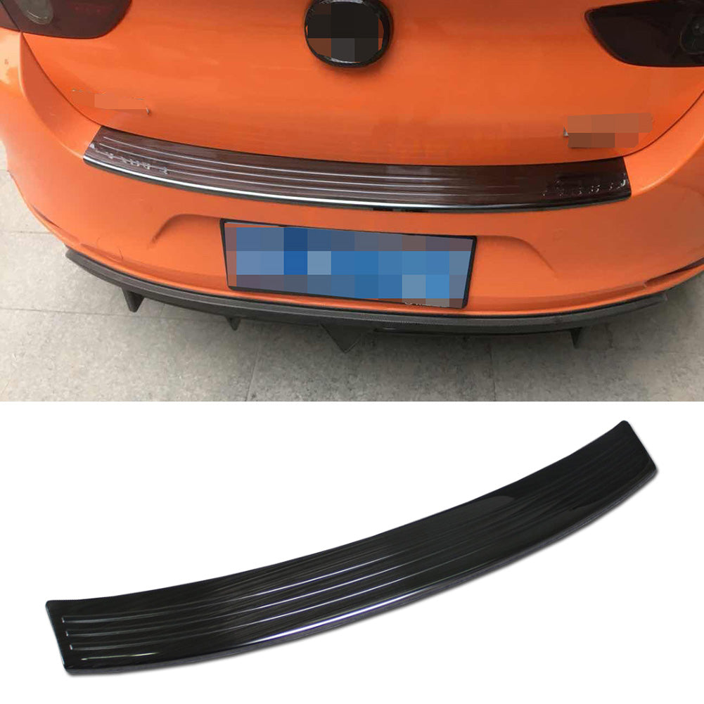 Fit for 2019 2020 2021 2022 Mazda 3 Axela Sedan Stainless Rear Outside Bumper Sill Plate Guard Cover Trim