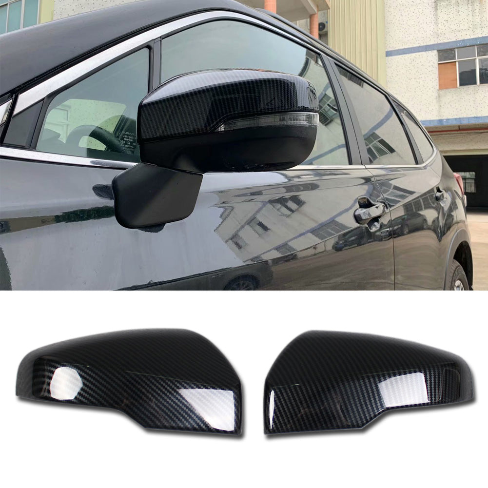 Fit For Subaru 2019 2020 2021 2022 Forester Rear View Mirror Side Molding Cover Trims