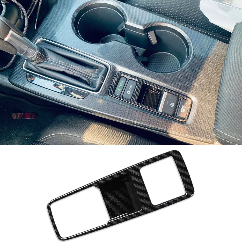 Fit For Honda New Civic 2022 Sedan Interior Center Console Dashboard Panel Electrical Parking Brake Cover Trim