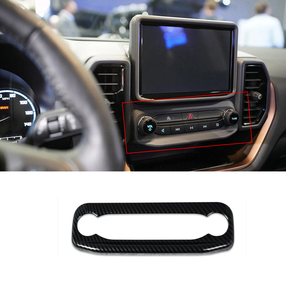 Fit for Ford 2021 2022 2023 2024 Bronco Sport Interior Front Center Control Adjustment Button Panel Cover Trim