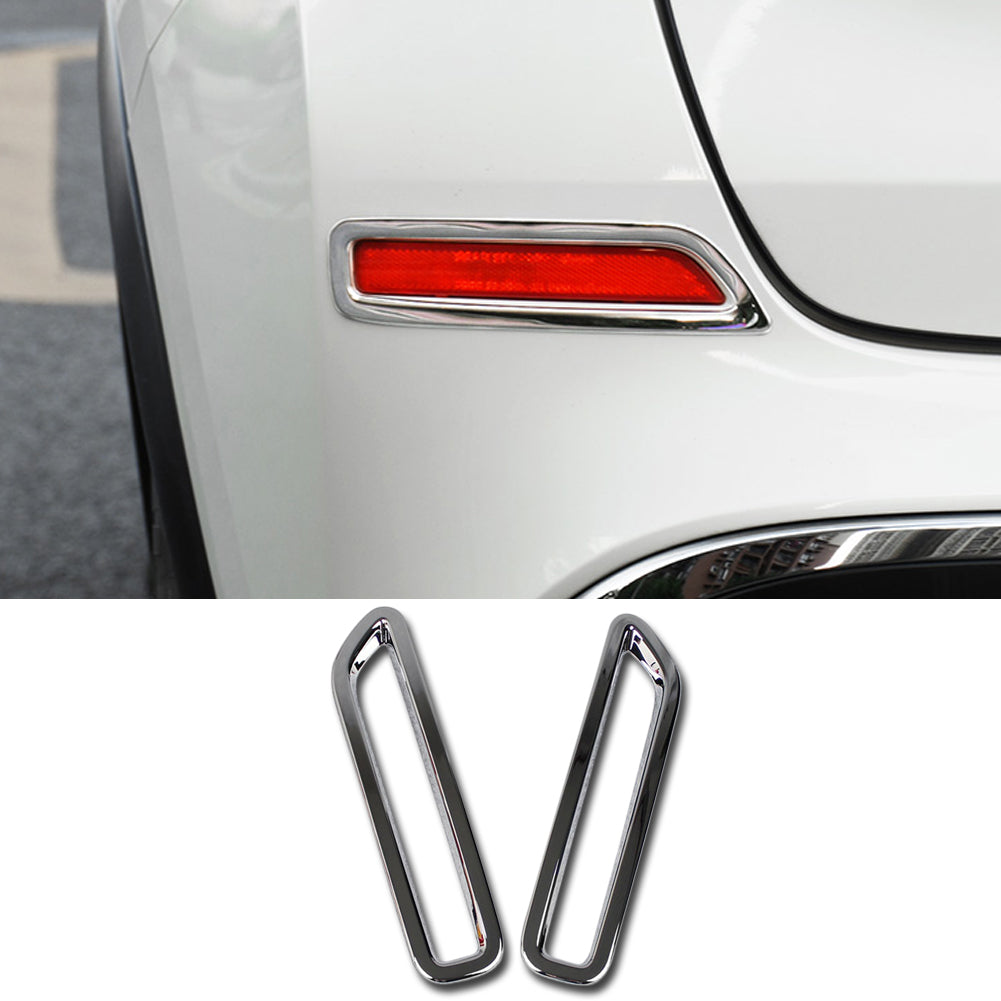 Fit for Nissan Murano 2015 2016 2017 2018 2019 Chrome Rear Fog Light Lamp Cover Trim ABS