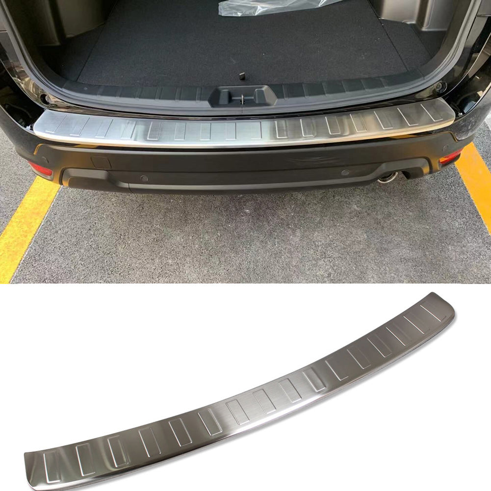 Fit For Subaru Forester 2019 2020 2021 Rear Outside Bumper Sill Plate Guard Cover Trim Stainless