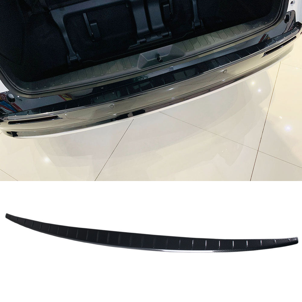 Fit for Toyota 2021 2022 Sienna Rear Outside Bumper Sill Plate Guard Cover Trim Stainless Steel