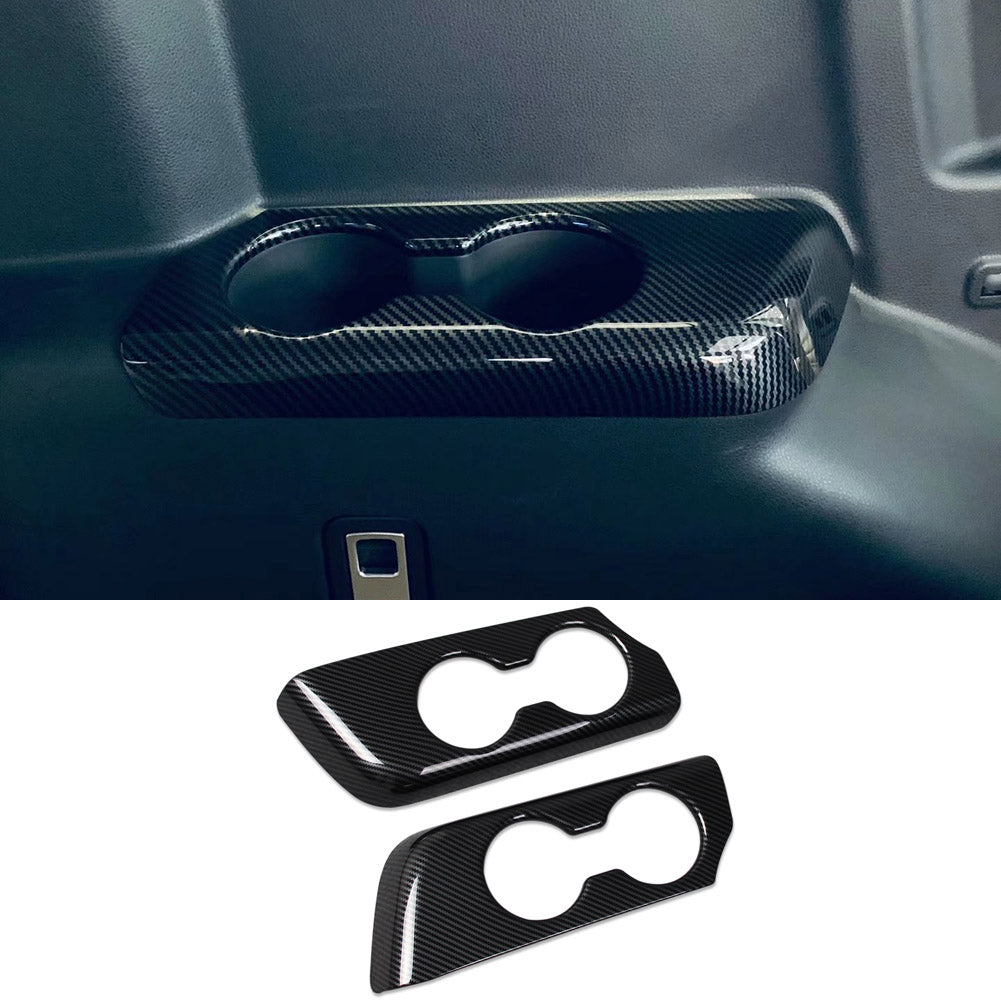 Fit for Toyota Highlander 2020 2021 2022 2023 Rear Seat Cup Holder Cover Trim