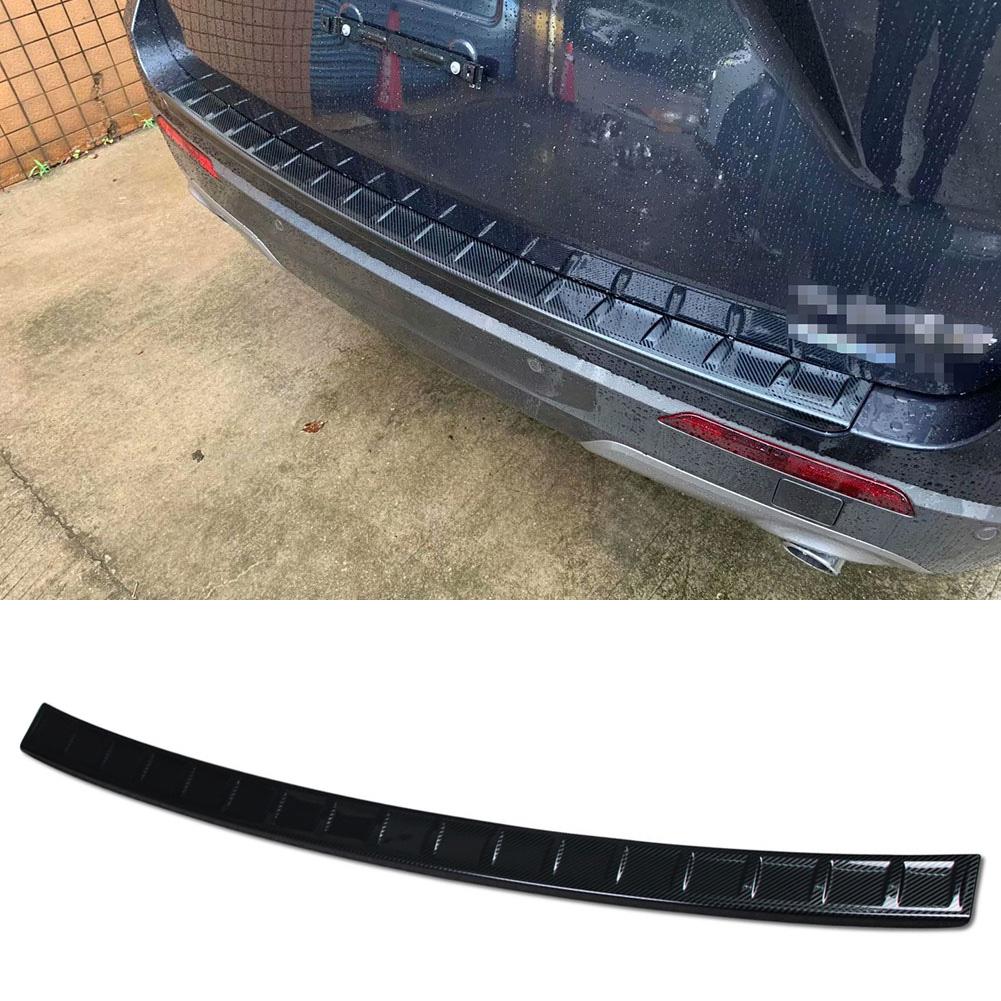 Fit for Ford New Explorer 2020 2021 Rear Outside Bumper Sill Plate Guard Cover Trim Stainless Steel
