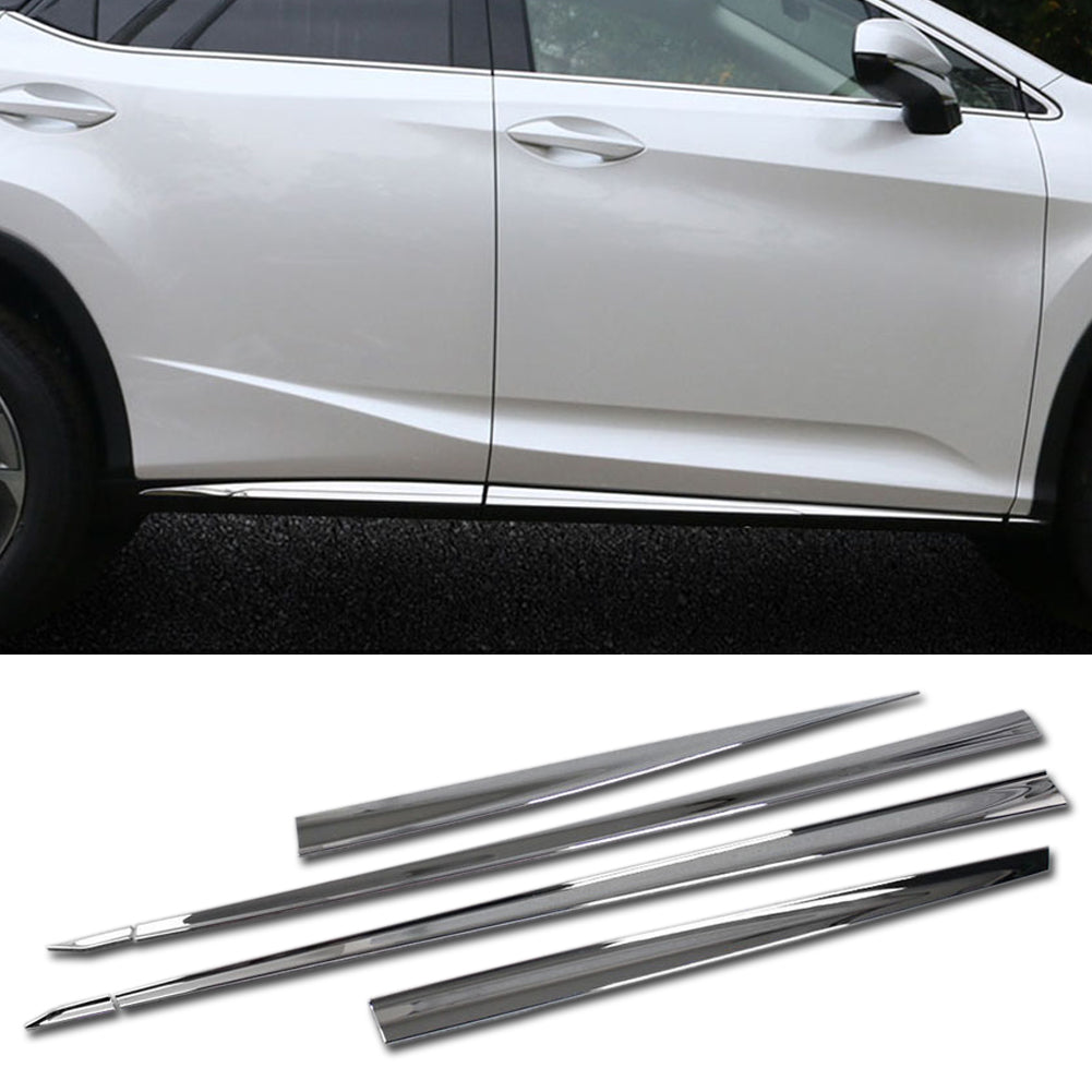 Fit for Lexus New RX350 RX450H 2016 2017 2018 2019 2020 2021 2022 Body Side Door Molding Trim Overlay Guard Cover Trims