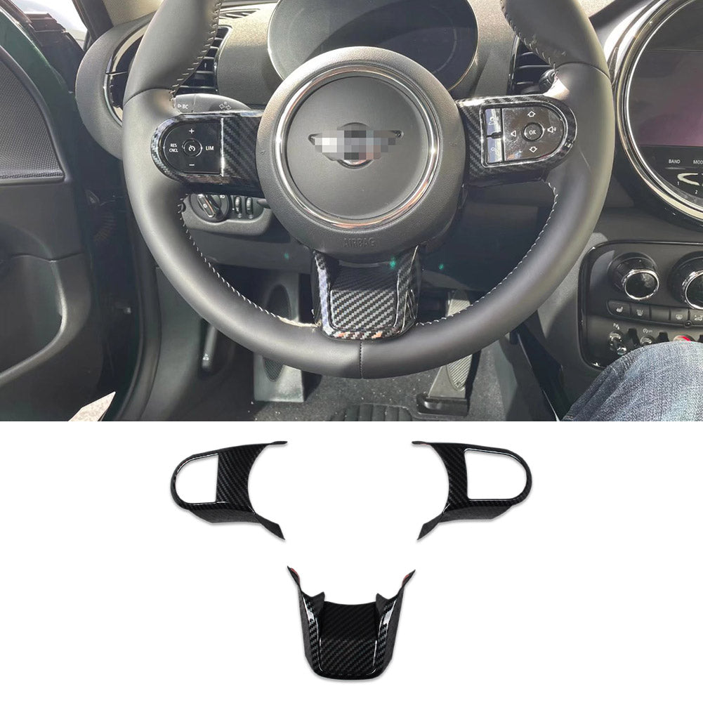 Fit for Mini Clubman 2022 2023 Wheel Steering Trim Panel Cover Trims