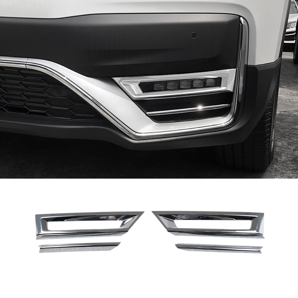 Fit For Honda CRV CR-V LX/Special Edition Model 2021 2022 Front Fog Light Molding Cover Trims