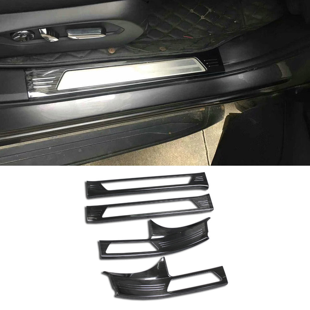 Fit for Acura New RDX 2019 2020 2021 2022 Inside Door Sill Scuff Plate Guard Cover Trims Stainless Steel