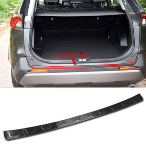 Fit for Toyota New RAV4 2019 2020 2021 2022 2023 2024 2025 Rear Outside Bumper Sill Plate Guard Cover Trim