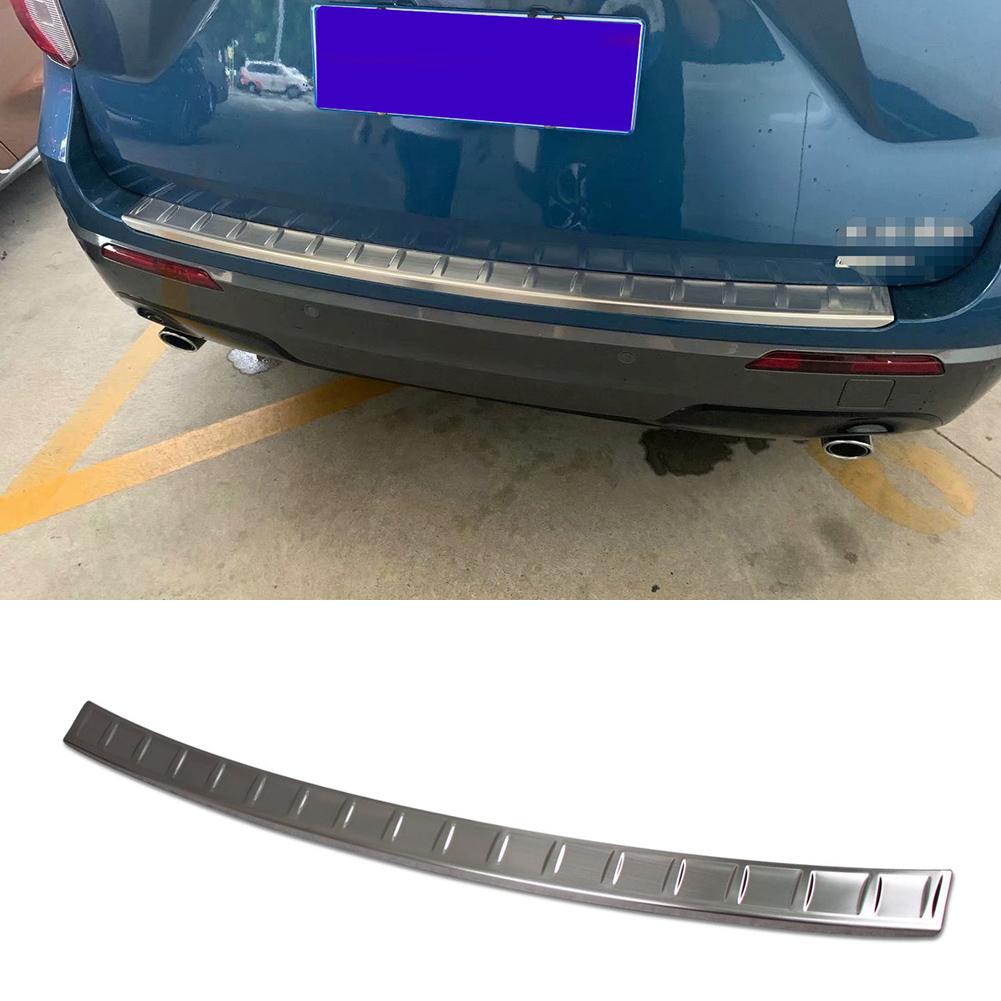 Fit for Ford New Explorer 2020 2021 2022 Rear Outside Bumper Sill Plate Guard Cover Trim Stainless Steel