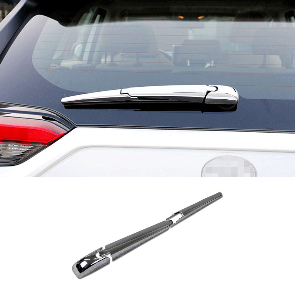 Fit For Toyota RAV4 2019 2020 2021 2022 Rear Back Window Wiper Cover Trims ABS