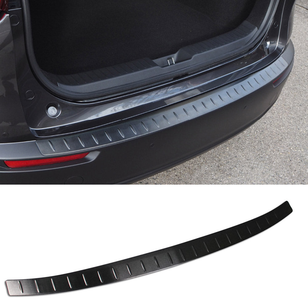 Fit for Mazda CX-30 CX30 2020 2021 2022 Rear Outside Bumper Sill Plate Guard Cover Trim Stainless Steelm