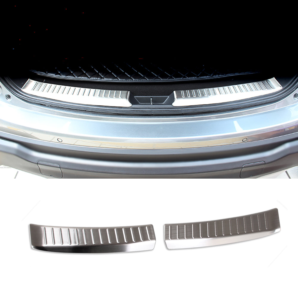 For Mazda 2017 2018 2019 2020 2021 2022 CX-5 CX5 Rear Interior Bumper Sill Plate Guard Cover Trims