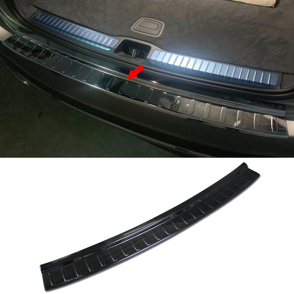Fit for Benz New GLE 350 450 W167 2020 2021 2022 2023 2024 Rear Bumper Sill Plate Guard Cover Trim Stainless Steel