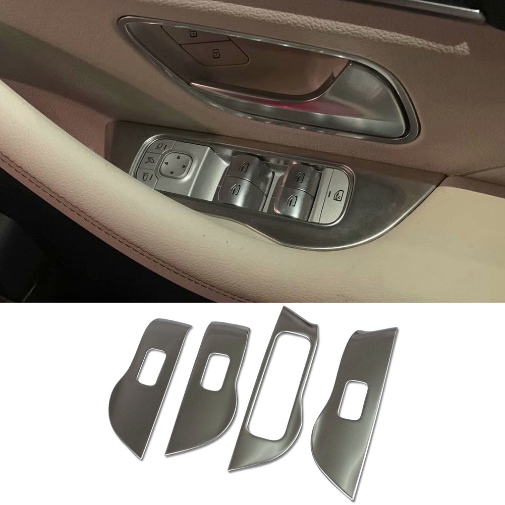 Fit for Mercedes-Benz New GLE 350 450 W167 2020 2021 Interior Window Switch Console Panel Trims