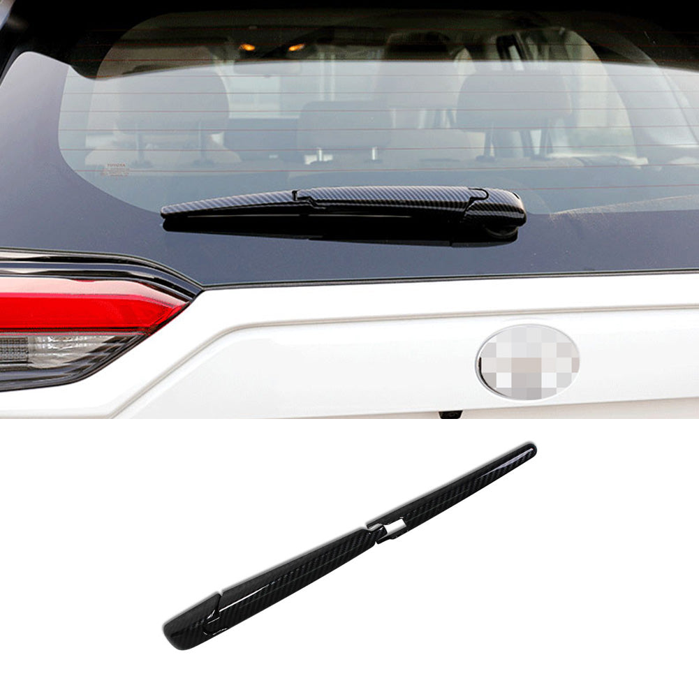 Fit For Toyota RAV4 2019 2020 2021 Rear Back Window Wiper Cover Trims ABS