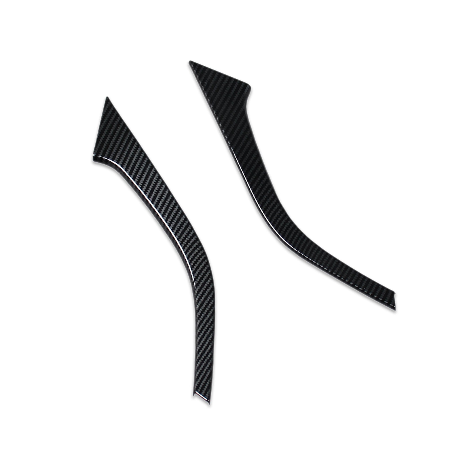 Fit for Toyota New Highlander 2020 2021 2022 2023 2024 Rear Fog Light Cover Trims Carbon Fiber Design