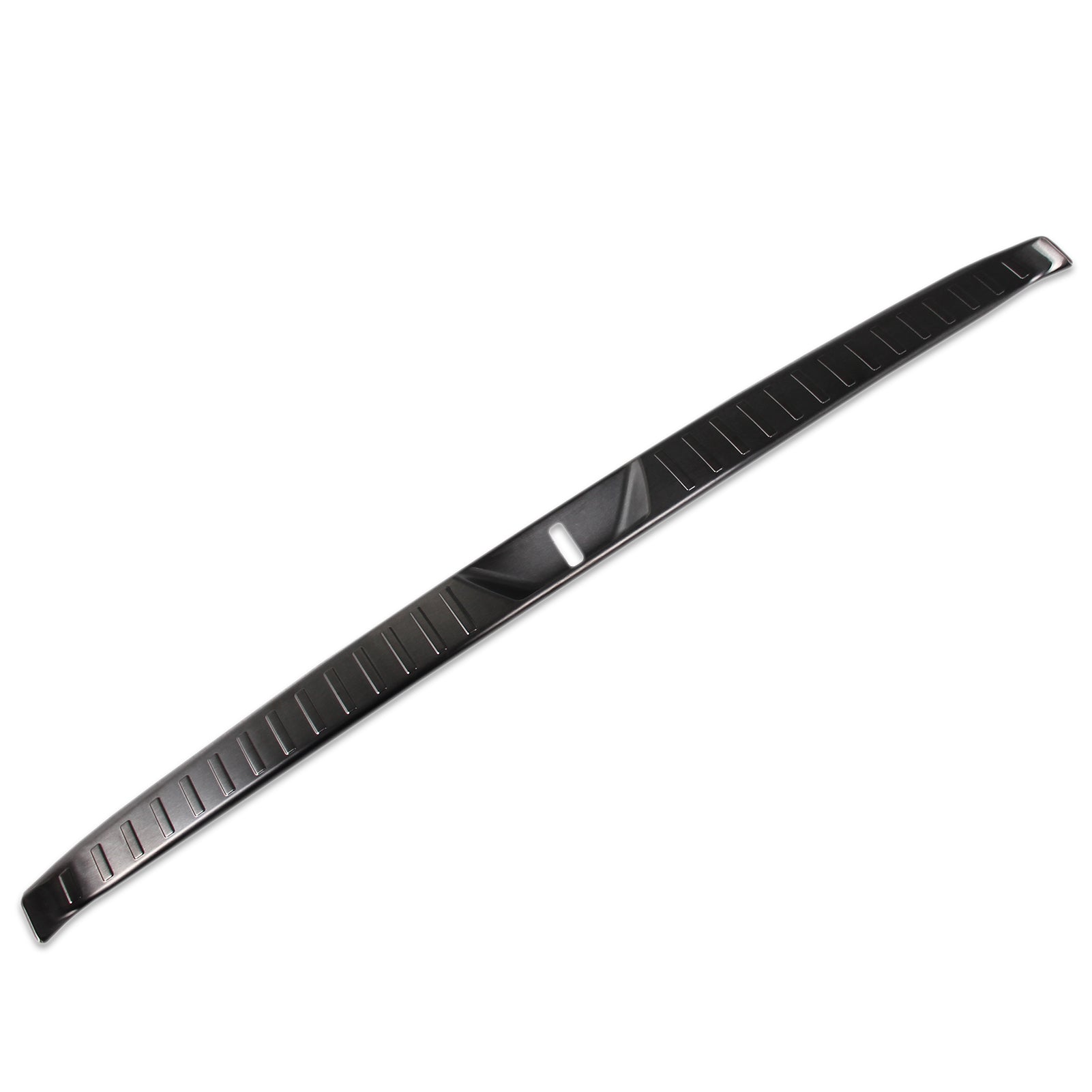 Fit for Toyota 2021 2022 Sienna Rear Inside Bumper Sill Plate Guard Cover Trim Stainless Steel (Black)