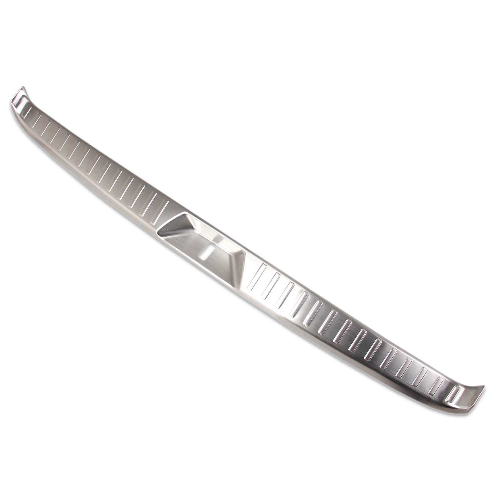 Fit for Toyota 2021 2022 Sienna Rear Inside Bumper Sill Plate Guard Cover Trim Stainless Steel (Black)