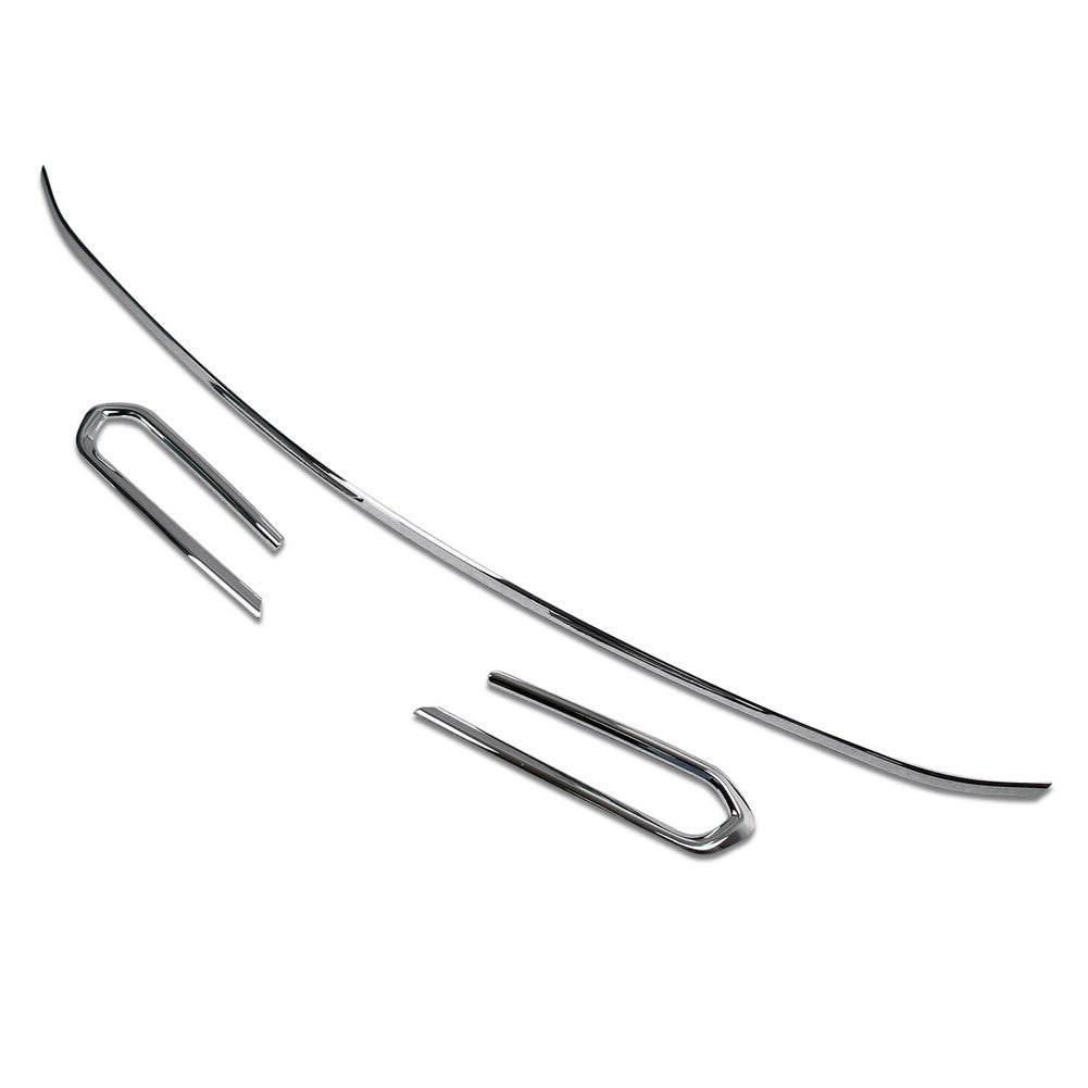 Fit for Toyota 2021 2022 Sienna LE Model Chrome Front Bumper Guard Protector Plate Cover Trims